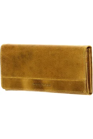Bruno Banani Portemonnee Frankfurt Wallet with Flap Geel