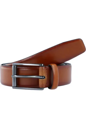 Strellson Premium riemleer - Jongens - 80 cm - cognac