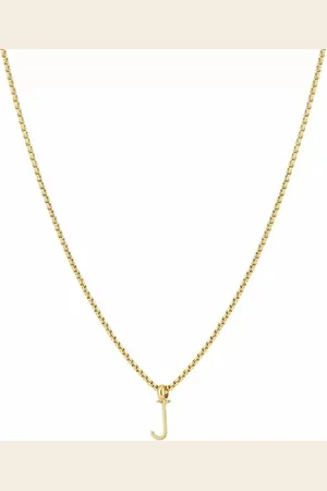 Bijoutheek Collier Letter J