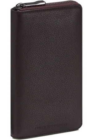 Porsche Design Leren Portemonnee Business Wallet 15 With Zip Bruine