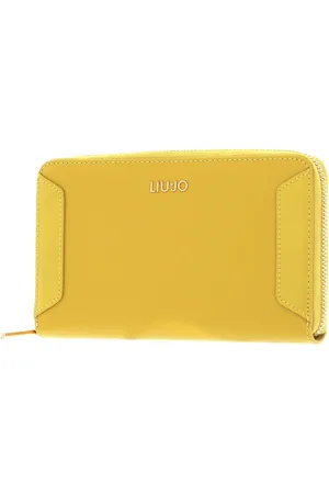 Liu Jo Portemonnee Aledis Zip Around Wallet Mosterdgeel