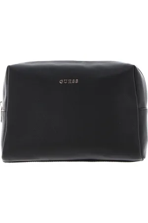 Guess Toilettas Top Zip Cosmetic Bag Zwart
