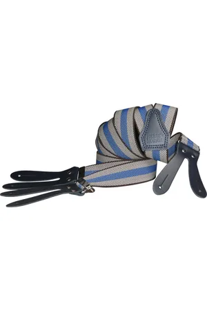 Pierre Mouton Bretel - Volwassenen - Heren - Chevron - Bretel - met Leertjes - - 140cm - 35mm - XL - XXL