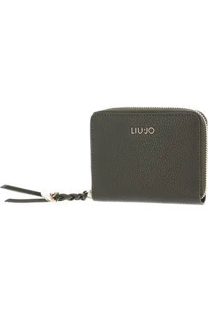Liu Jo Portemonnee Campanula ECS Zip Around Wallet Olijfgroen