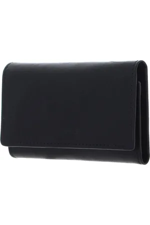 VALENTINO Leren Kaarthouder Sleutelgeval Five Card Holder / Keys Zwart