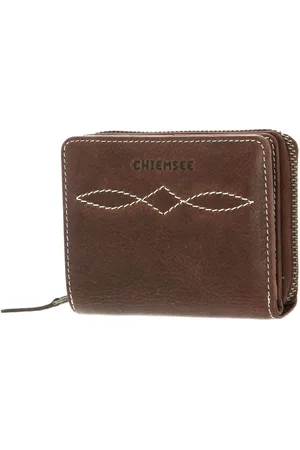 CHIEMSEE Leren Portemonnee Leather Wallet Bruine