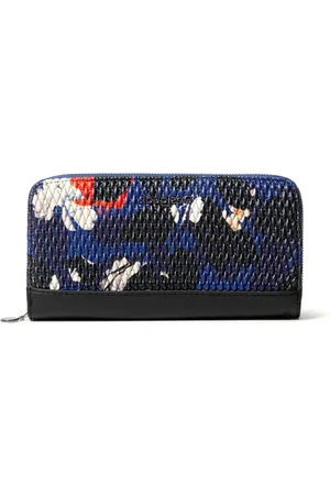 Desigual Portemonnee Essence Zip Around Wallet Blauw Veelkleurig