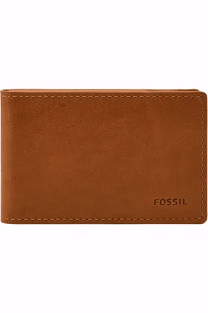Fossil Portemonnee Andrew FPW Bifold Bruine