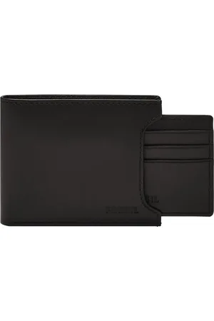 Fossil Portemonnee Derrick Sliding 2 in 1 Zwart