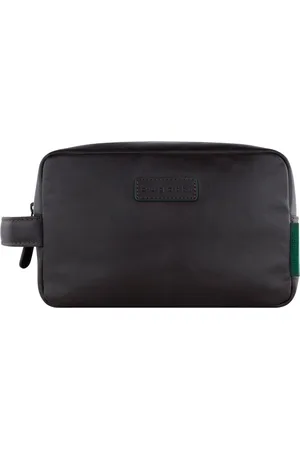 Bugatti Leren Toilettas Clark Washbag Donkerbruin