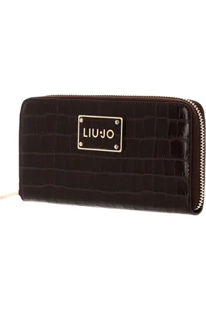 Liu Jo Portemonnee Natu Zip Around Wallet Bruine
