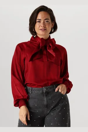 My Essential Wardrobe Estellemw Scarf Blouse Blouses Dames -