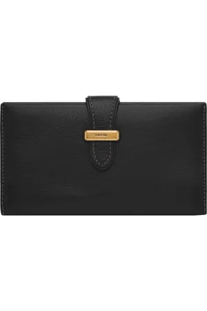 Fossil Portemonnee Tremont Tab Clutch Zwart