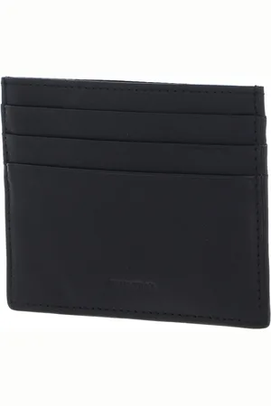 VALENTINO Leren Kaarthouder Five Credit Card Holder Zwart
