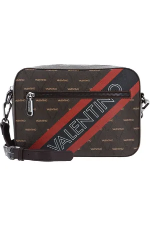 VALENTINO Toilettas Schoudertas Aron Soft Cosmetic Case Donkerbruin