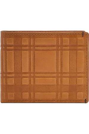 Fossil Portemonnee Bronson Emboss Bifold Wallet Lichtbruin