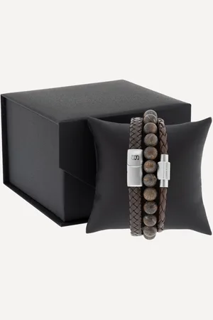 Steel & Barnett Armbandenset - Heren - - 18.5 cm