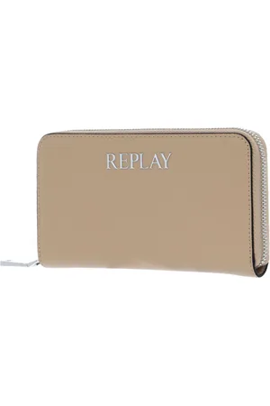 Replay Portemonnee Zip Around Wallet Wit