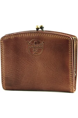 CHIEMSEE Leren Portemonnee Leather Wallet Bruine