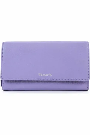 Tamaris Leren Portemonnee Amanda Wallet Paars