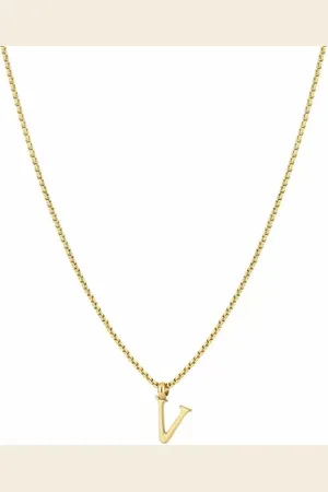 Bijoutheek Collier Letter V