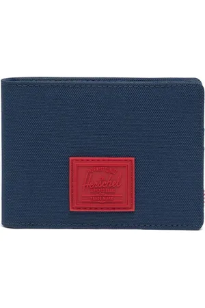 Herschel Kaarthoes Roy Rubber RFID Wallet Blauw