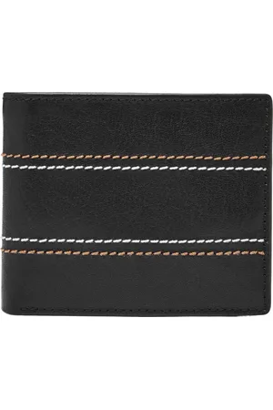 Fossil Portemonnee Reese Bifold With Flip ID Zwart