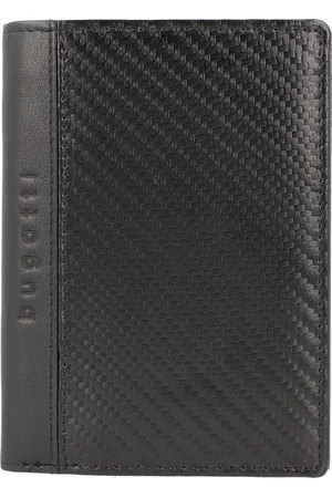 Bugatti Leren Portemonnee Comet Portrait Wallet Zwart