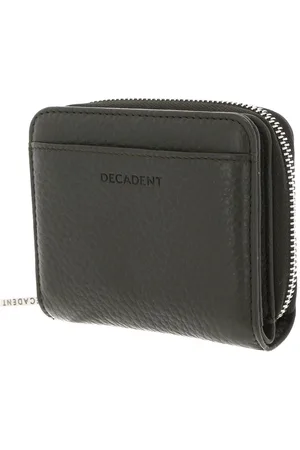 Decadent Leren Portemonnee Estelle Zip Around Wallet Groene