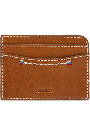 Fossil Kaarthouder Tremont Card Case Bruine
