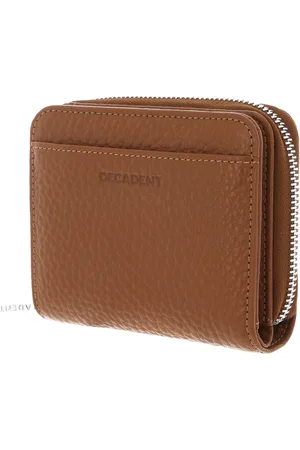 Decadent Leren Portemonnee Estelle Zip Around Wallet Bruine