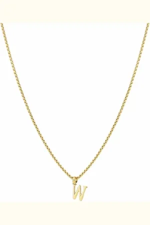 Bijoutheek Collier Letter W