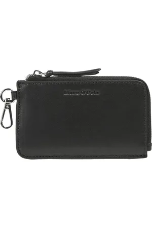 Marc O’ Polo Leren Portemonnee Florica Zip Wallet Zwart