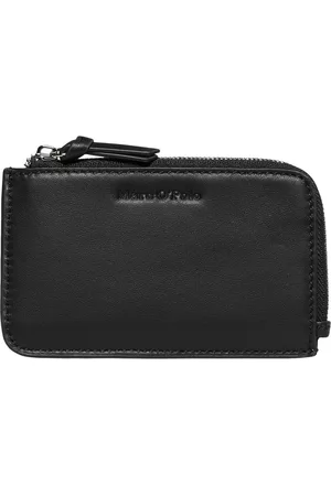 Marc O’ Polo Leren Kaarthoes Florica Zip Wallet Zwart