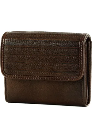 FREDsBRUDER Leren Portemonnee Enna Wallet Donkerbruin