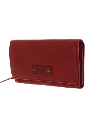 Maître Maître Leren Portemonnee Steinbach Dilara Purse Rood
