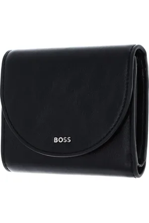 HUGO BOSS Portemonnee Liriel Trifold Zwart
