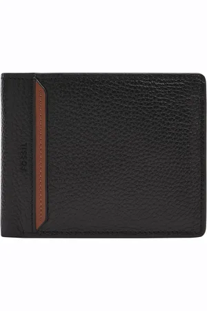 Fossil Portemonnee Huntington Passcase Wallet Zwart