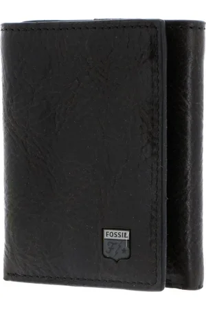 Fossil Portemonnee Jesse Trifold Wallet Zwart