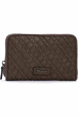 Tamaris Portemonnee Jelena Zip Around Wallet Donkerbruin