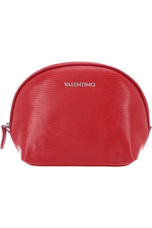 VALENTINO Toilettas Mules Cosmetic Case Rood