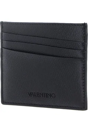 VALENTINO Leren Kaarthouder Chico Wallet Zwart