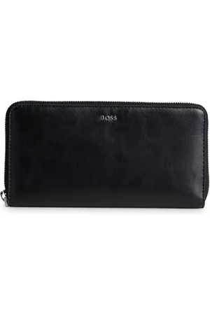 HUGO BOSS Portemonnee Liriel Ziparound Wallet Zwart