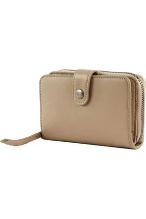 FREDsBRUDER Leren Portemonnee Fosa Wallet Beige