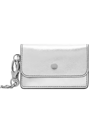 Fossil Kaarthoes Valerie Card Case Zilverkleurig