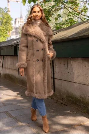 Merkloos Loulou Elephant Dames Winterjas – Waterdicht & Warm – Gewatteerd – Winddicht – Bruin –