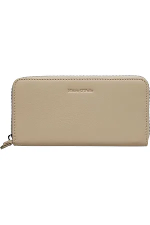 Marc O’ Polo Portemonnee Finja Zip Wallet Beige