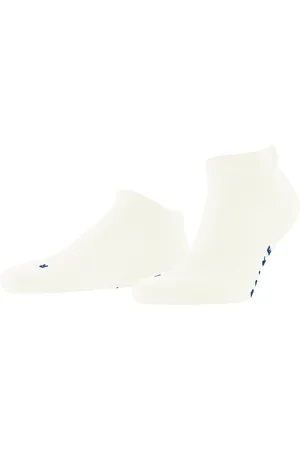 Falke Keep Warm anatomische pluche zool merinowol sneakersokken Unisex wit