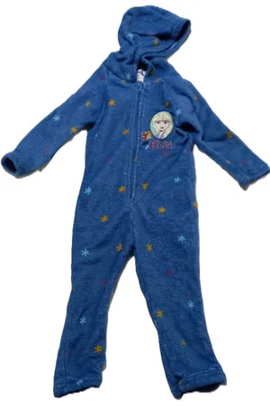 Disney Frozen Onesie - huispak - jumpsuit - maat 128 - 8 jaar