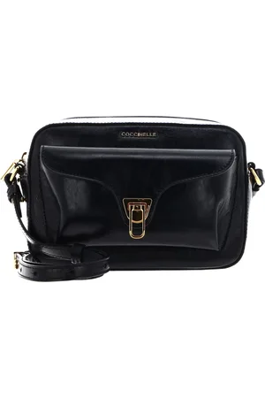 Coccinelle Leren Schoudertas Beat Rock Handbag Craquele